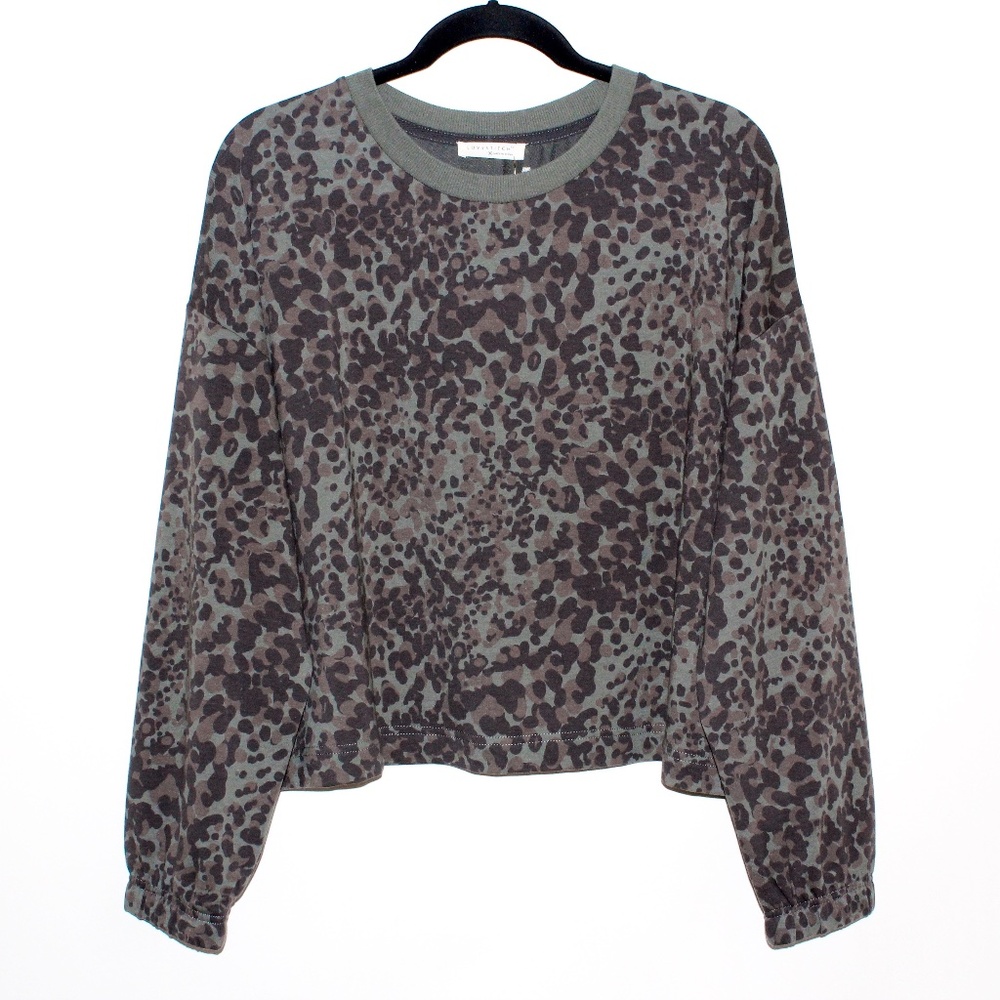 Lovestitch Sweet Spot Animal Print Sweatshirt